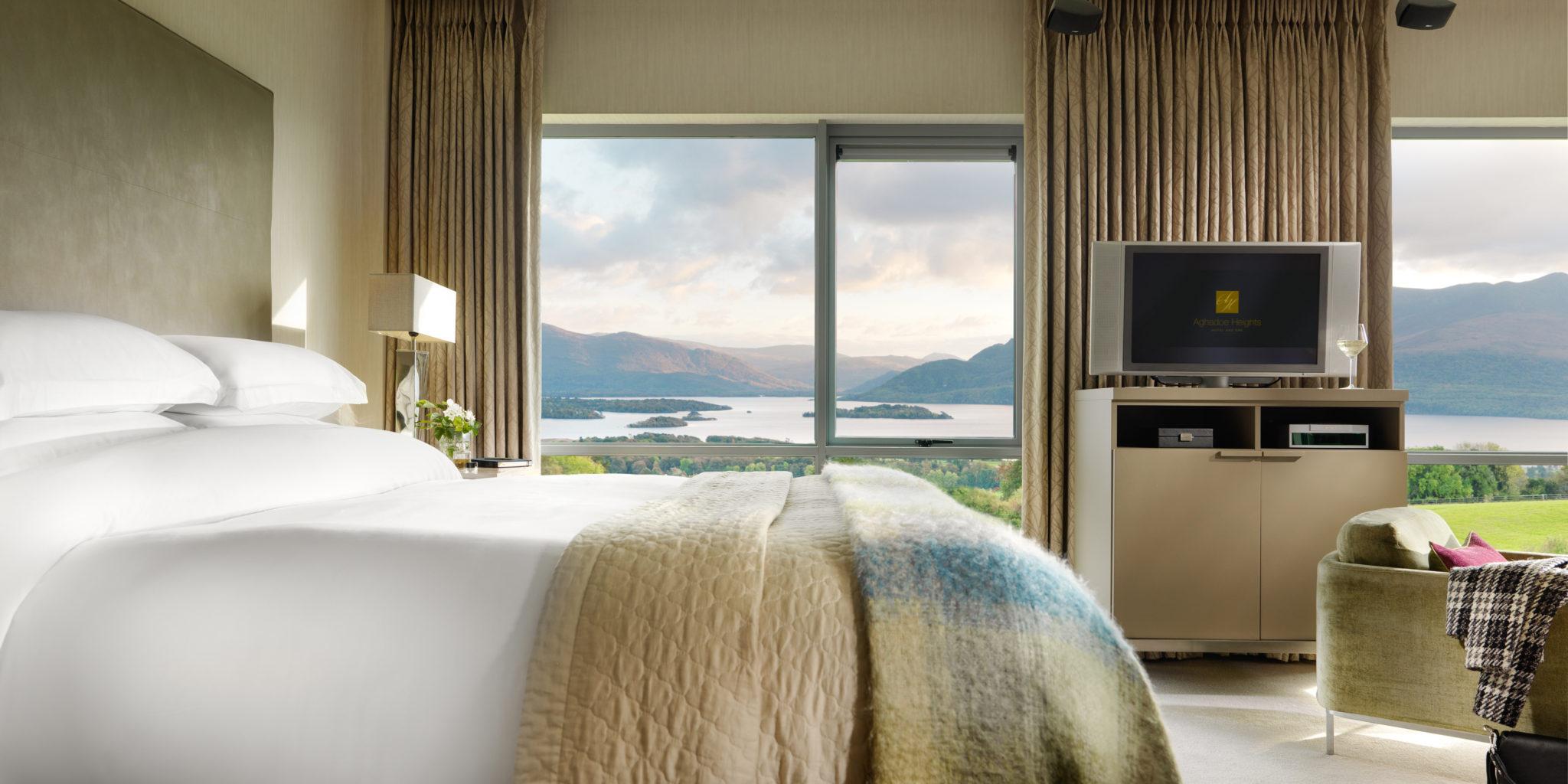 Aghadoe Heights Hotel & Spa Cill Airne Kültér fotó A bedroom at The Westin Killarney