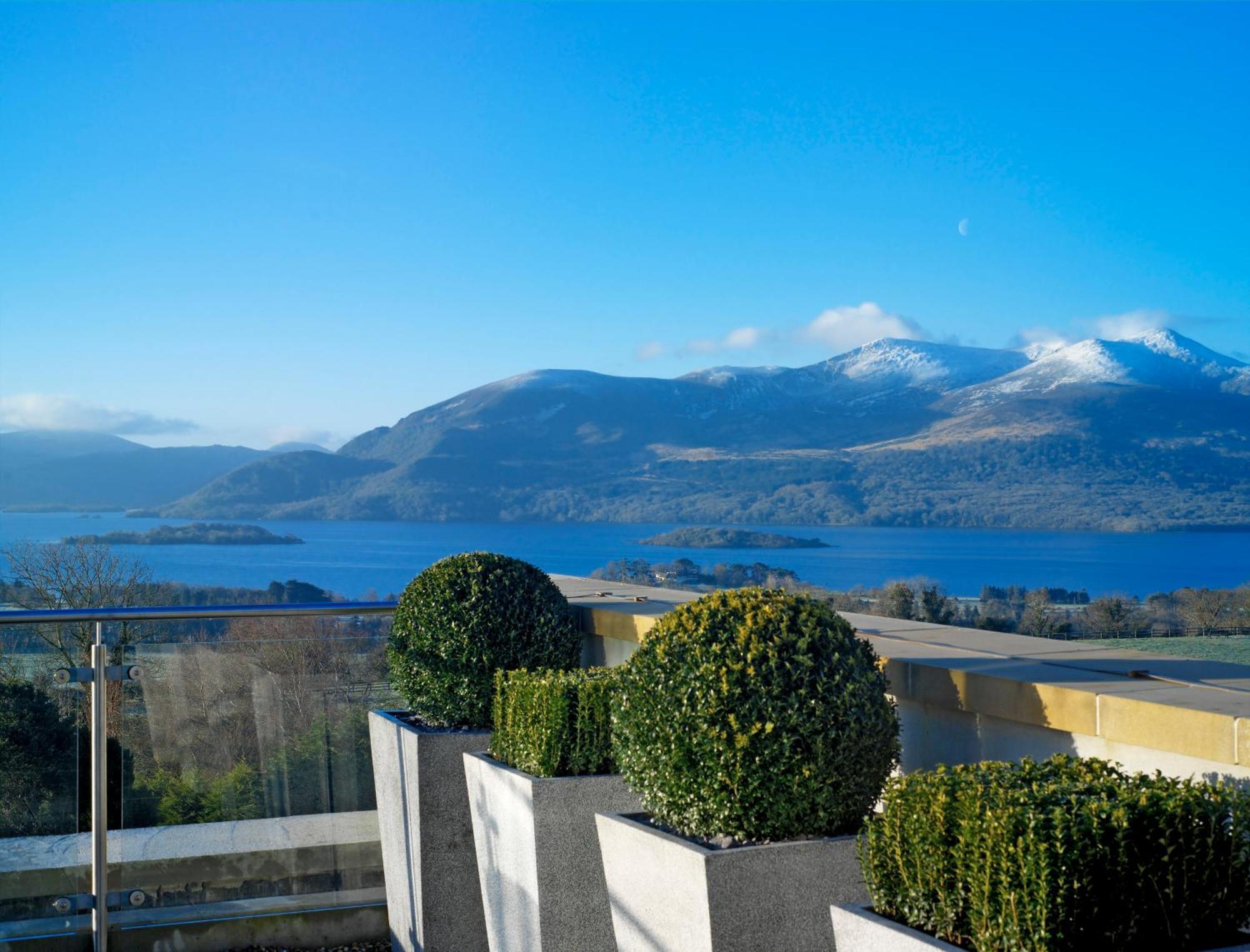 Aghadoe Heights Hotel & Spa Cill Airne Kültér fotó View of Lake Taupo from the hotel