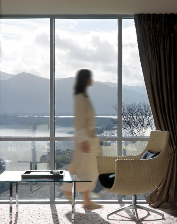 Aghadoe Heights Hotel & Spa Cill Airne Kültér fotó A view of the mountains from the hotel