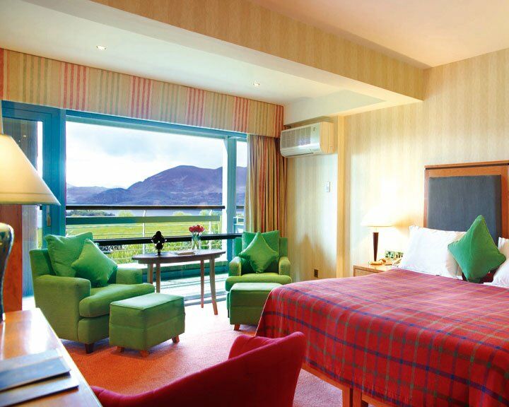 Aghadoe Heights Hotel & Spa Cill Airne Kültér fotó A room at the Killarney International Hotel